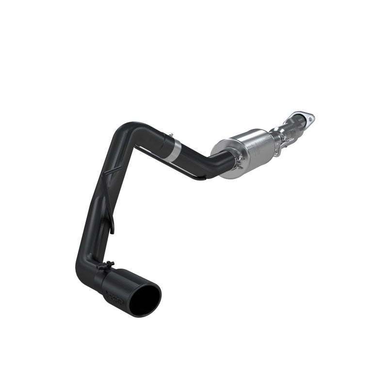 MBRP 11-14 Ford F150 3in Cat Back Single Side Exit Black Coated Exhaust System-SR1 Performance
