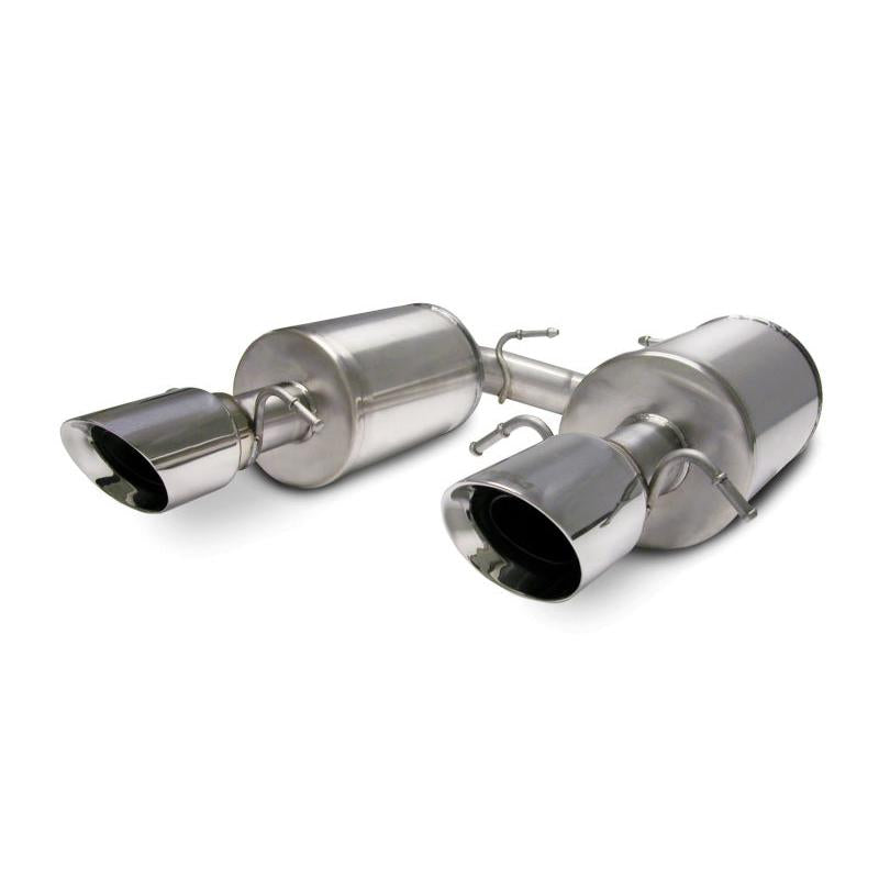 Corsa 2005-2007 Cadillac STS 4.6L Polished Touring Axle-Back Exhaust-SR1 Performance