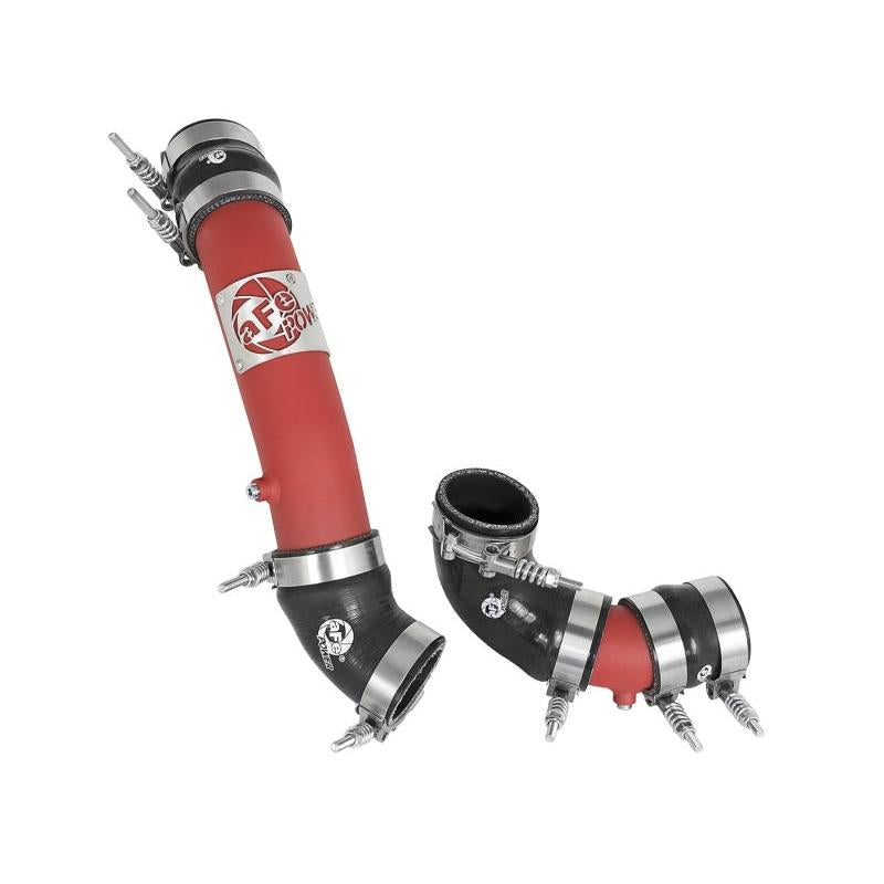 aFe Bladerunner Intercooler Tube Hot/Cold - Red 2017 Honda Civic Type R L4-2.0L (t)-SR1 Performance