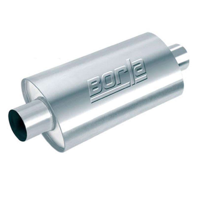 Borla XR-1 Multi-Core 3in Ctr-Ctr Oval 16in x 4.25in x 7.88in Rotary Engine Equipped Racing Muffler-SR1 Performance