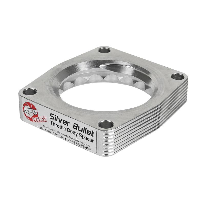 aFe Silver Bullet Throttle Body Spacer TBS 17-19 Nissan Patrol (Y61) I6-4.8L-SR1 Performance