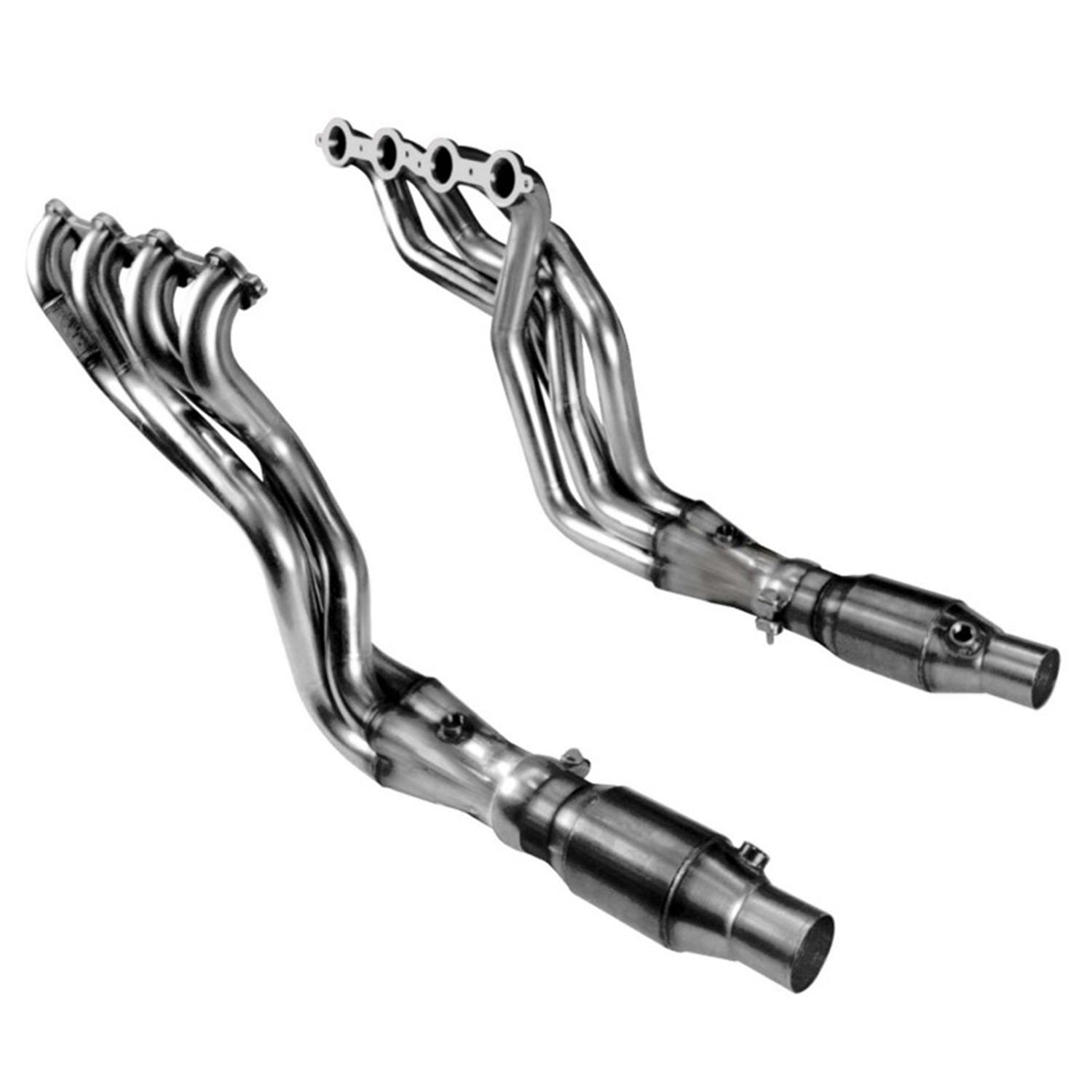 1-7/8" Stainless Headers & GREEN Catted OEM Connections. 2010-2015 Camaro SS/ZL1