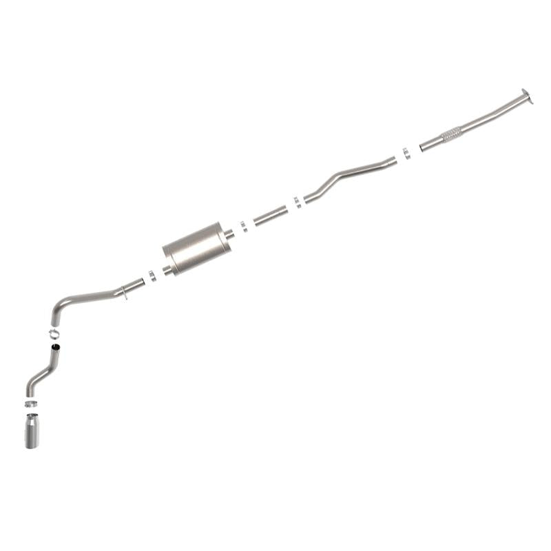 afe Apollo GT Series 19-20 GM 1500 2.7L (t) 409 SS CB Exhaust System w/Polished Tip-SR1 Performance