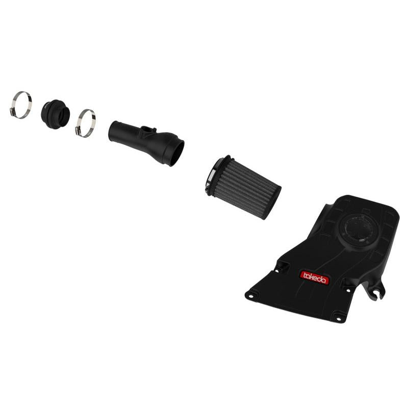 aFe Takeda Momentum Pro Dry S Cold Air Intake System 2018 Honda Accord I4 1.5L (t)-SR1 Performance