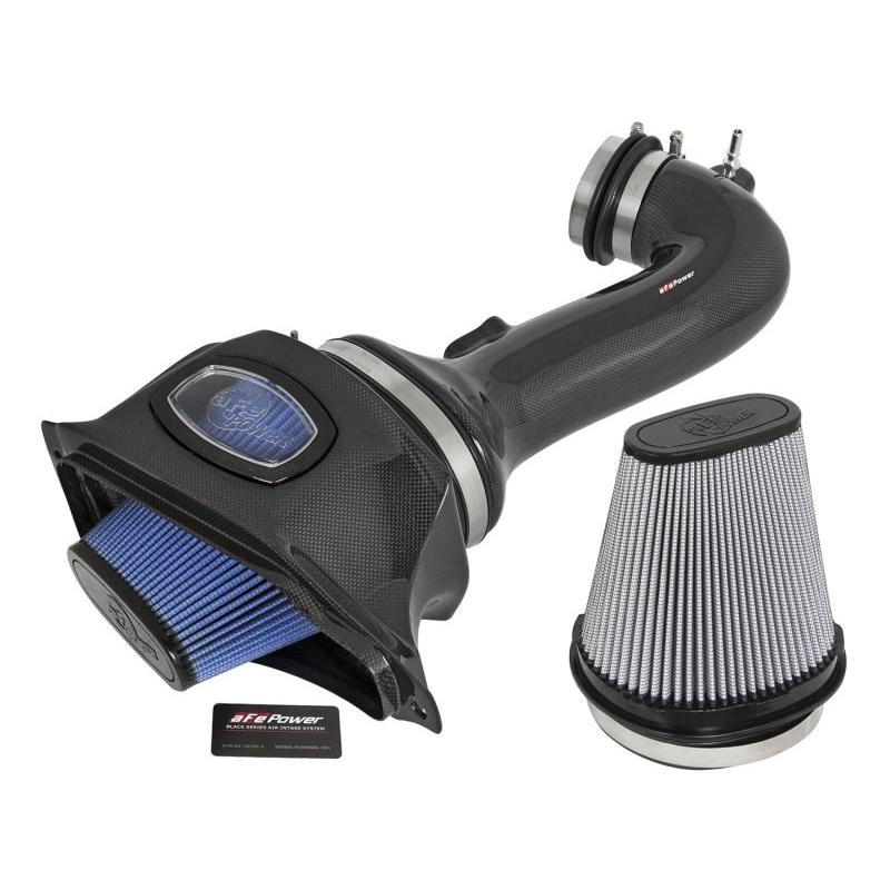 aFe Momentum Carbon Fiber Cold Air Intake System PDS/P5R 15-16 Chevrolet Corvette Z06 V8-6.2L-SR1 Performance