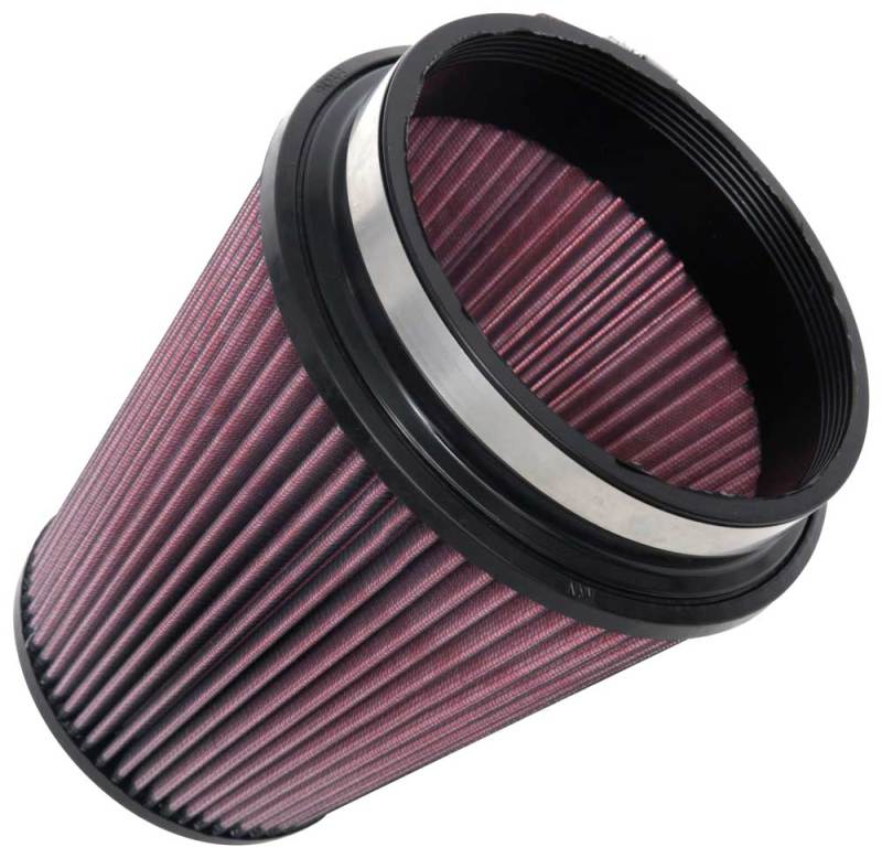 K&N Universal Tapered Filter 6in Flange ID x 7.5in Base OD x 5in Top OD x 8in Height-SR1 Performance
