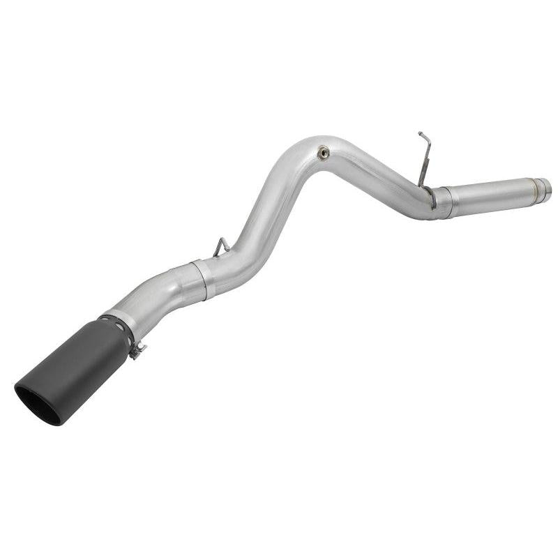 aFe Atlas Exhaust 5in DPF-Back Aluminized Steel w/ Black Tips 16-17 GM Diesel Truck V8-6.6L (td)-SR1 Performance