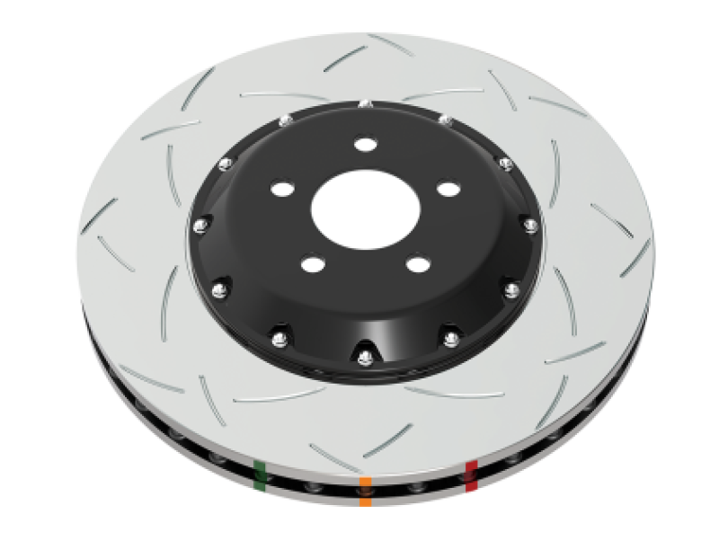 DBA 2022+ Subaru WRX STI Brembo 4-Piston Caliper 5000 Series 2-Piece Slotted Front Brake Rotor