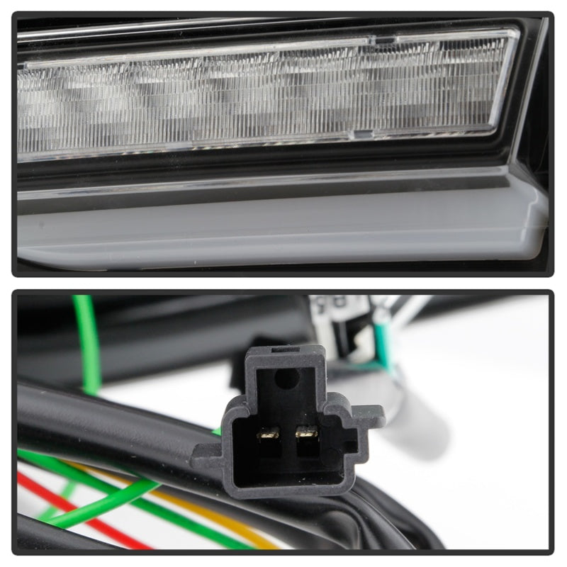 Spyder 08-14 Subara Impreza WRX Hatchback LED Tail Lights Seq Signal Black ALT-YD-SI085D-SEQ-BK-SR1 Performance