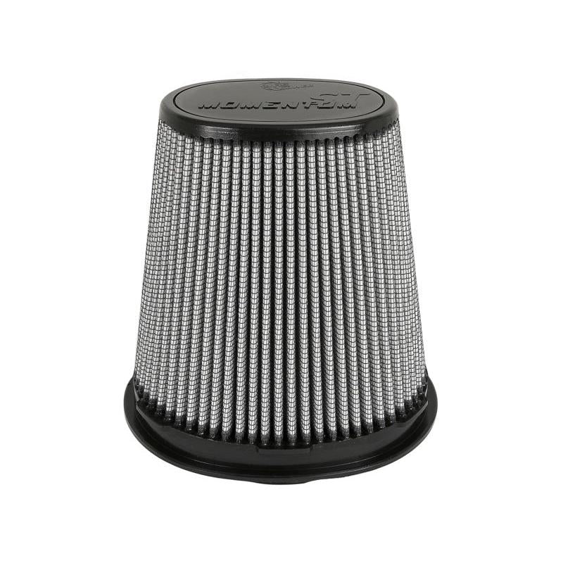 aFe Magnum FLOW Pro DRY S Universal Air Filter F-4in. / B-(8X6.5) MT2 / T-(5.25 X 3.75) / H-7.5in.-SR1 Performance