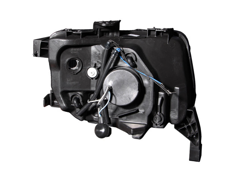ANZO 2003-2006 Honda Element Projector Headlights w/ Halo Black-SR1 Performance