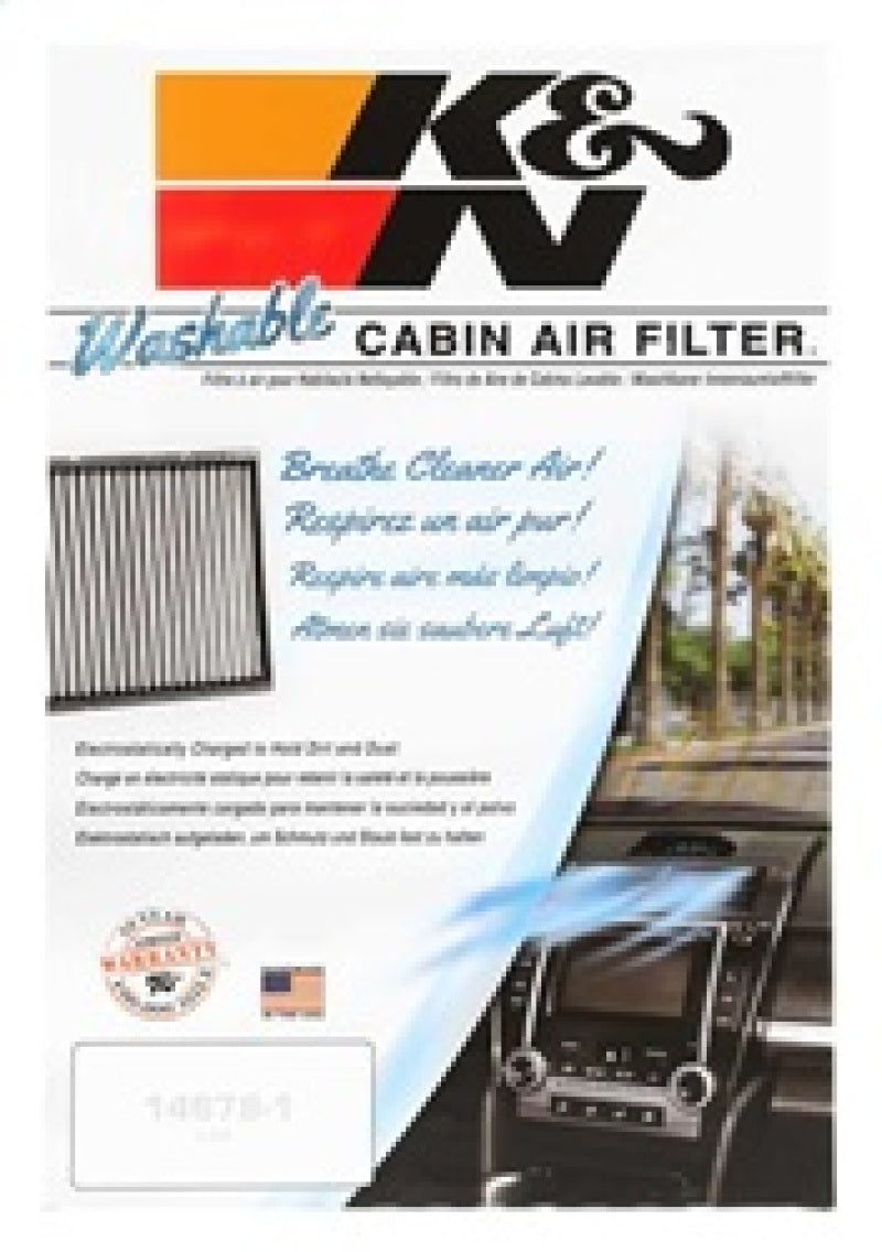 K&N 04-09 Honda S2000 2.2L L4 Cabin Air Filter-SR1 Performance