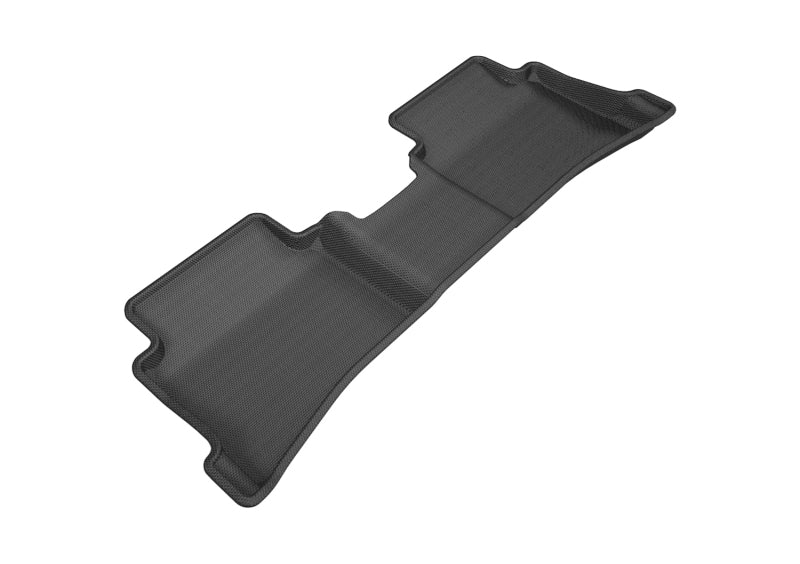 3D MAXpider 2018-2020 Hyundai Accent Sedan Kagu 2nd Row Floormats - Black-SR1 Performance
