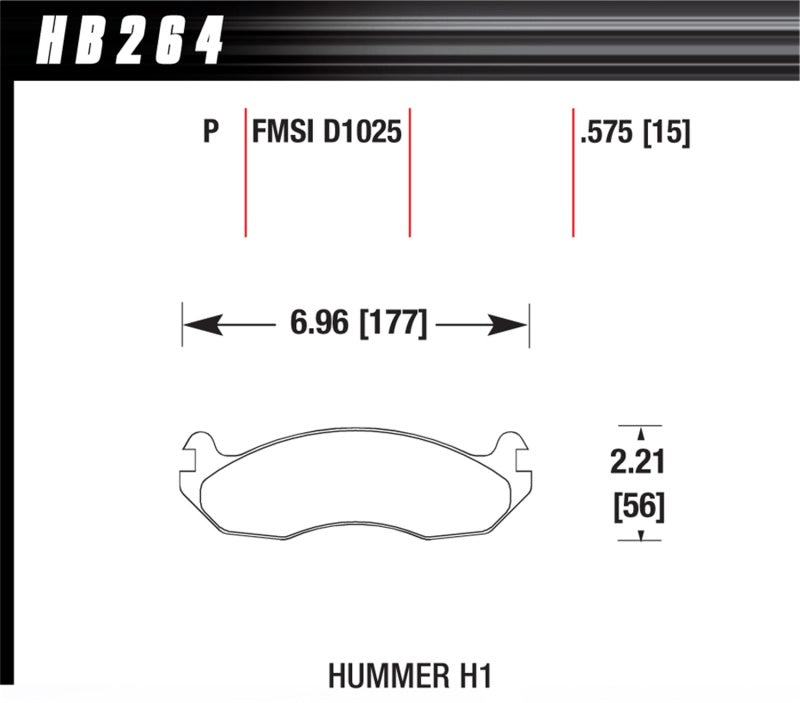 Hawk Super Duty Street Brake Pads-SR1 Performance
