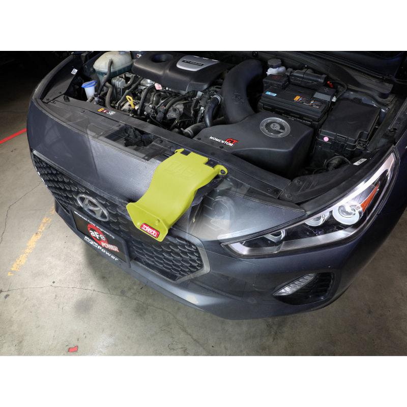 aFe 18-20 Hyundai Elantra GT L4-1.6L (t) Takeda Momentum Dynamic Air Scoop - Neon Green-SR1 Performance