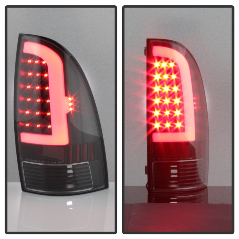 xTune Toyota Tacoma 05-15 Tail Lights - Light Bar LED - Black ALT-ON-TT05-LBLED-BK-SR1 Performance
