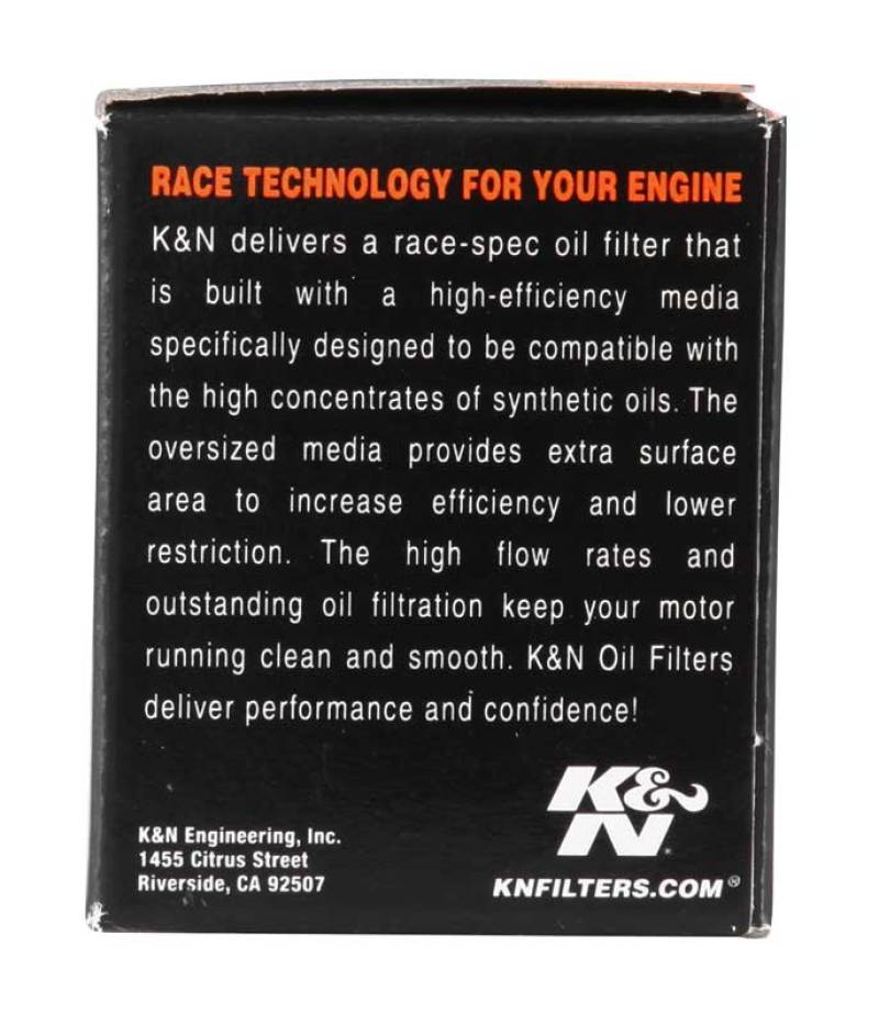 K&N Yamaha / MBK / Fantic Caballero 1.5in OD x 1.813in H Oil Filter-SR1 Performance