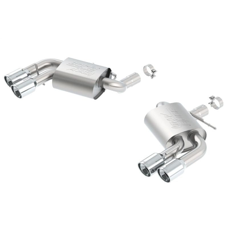 Borla 16 Chevy Camaro 6.2L Atak Rear Section Exhaust w/o Dual Mode Valves-SR1 Performance