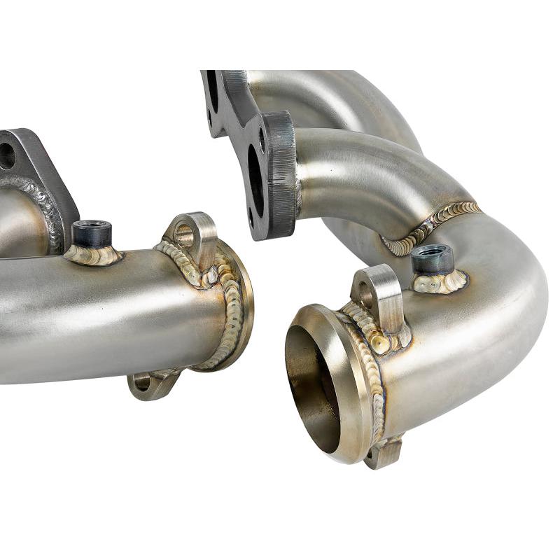 aFe Twisted Steel 1.75-2in 304 SS Headers 03-07 Ford Diesel Trucks V8-6.0L (td)-SR1 Performance