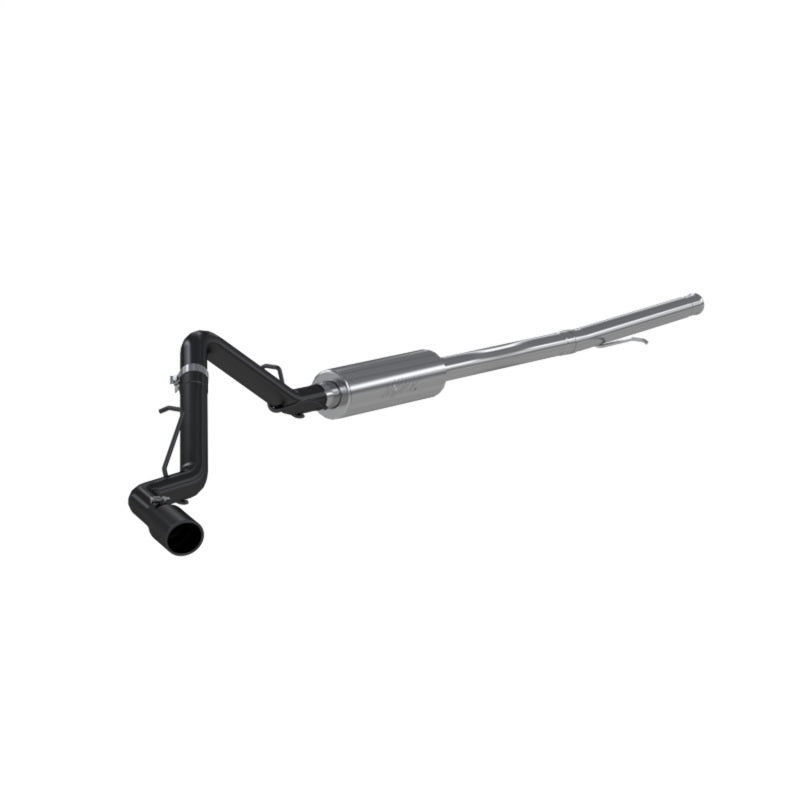MBRP 2019 Chevrolet/GMC 1500 Silverado/Sierra 4.3L & 5.3L 3 in Cat Back, Single Side (Black Coated)-SR1 Performance
