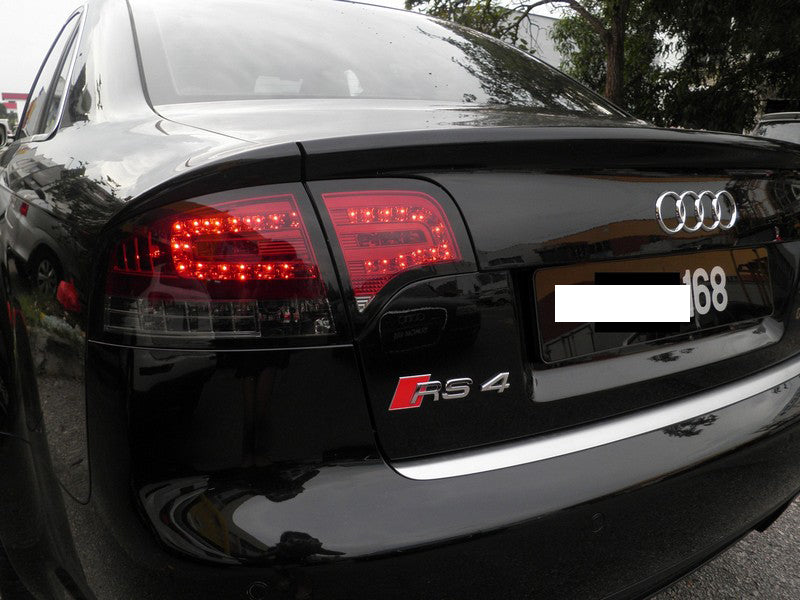 Spyder Audi A4 4Dr 06-08 LED Tail Lights Red Clear ALT-YD-AA406-G2-LED-RC-SR1 Performance