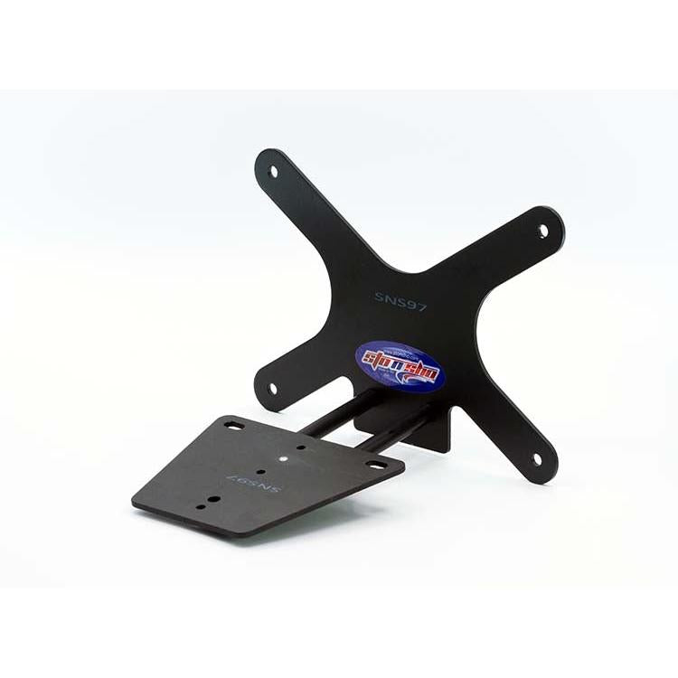 09-11 Maserati GranTurismo License Plate Frame Bracket-SR1 Performance
