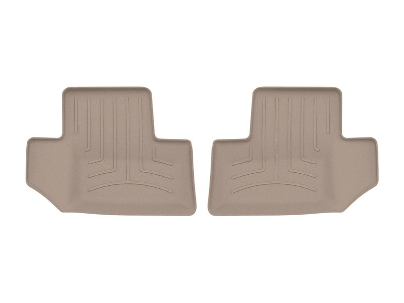 WeatherTech FloorLiner HP Rear for 2014-2016 Jeep Wrangler 2-Door in Tan - Custom Fit and Durable Protection