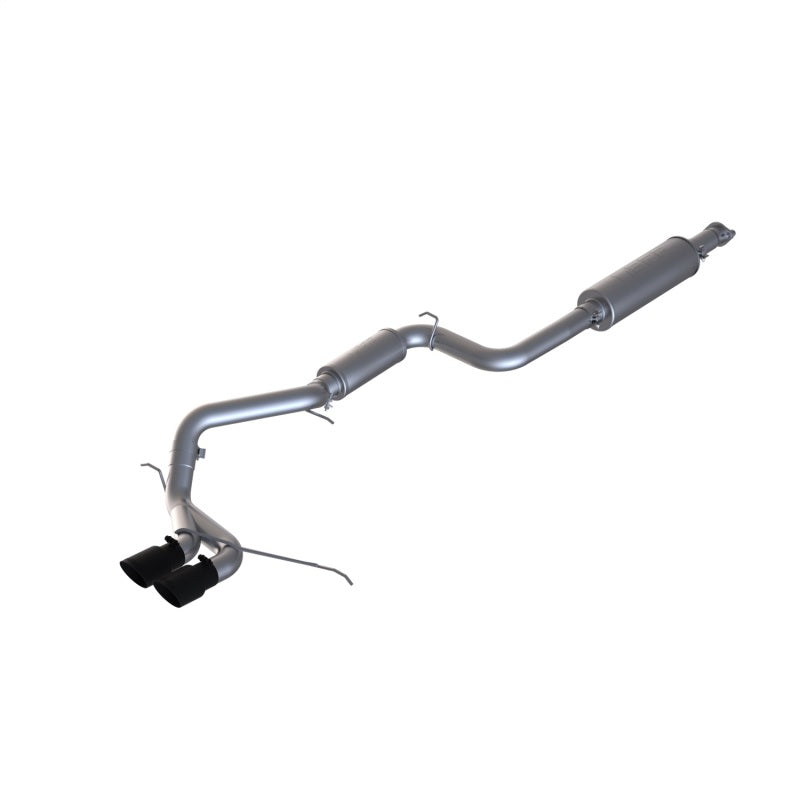 MBRP 13-17 Ford Focus ST 2.0L EcoBoost Dual Center Outlet T409 3in Cat Back w/ Black Tips-SR1 Performance