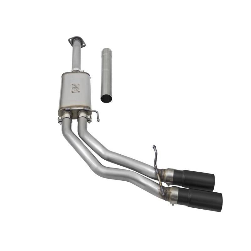 aFe Rebel Exhausts 3in SS Cat-Back 15-16 Ford F-150 EcoBoost V6 2.7/3.5L V8 5.0L w/ Black Tips-SR1 Performance
