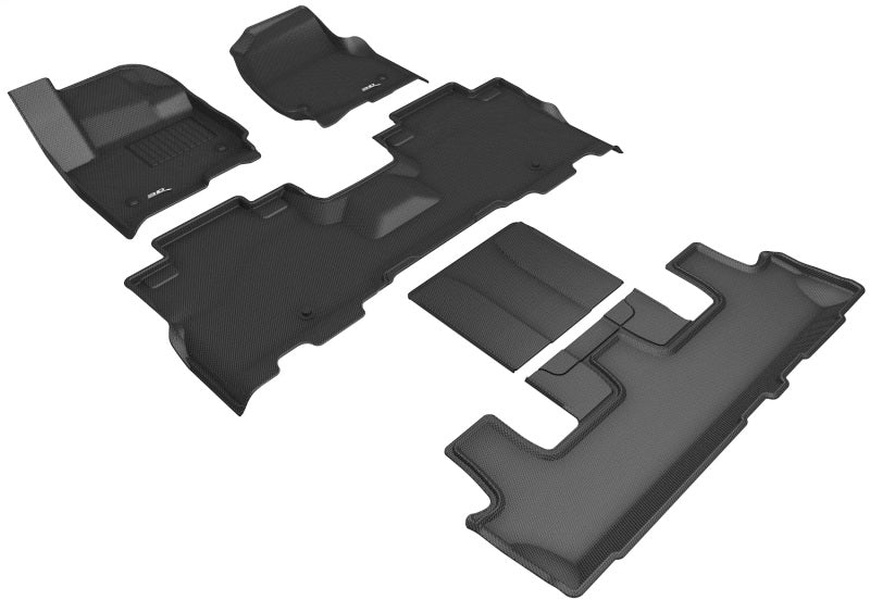 3D Maxpider 18-24 Ford Expedition 7-Seat Kagu Black R1 R2 R3-SR1 Performance
