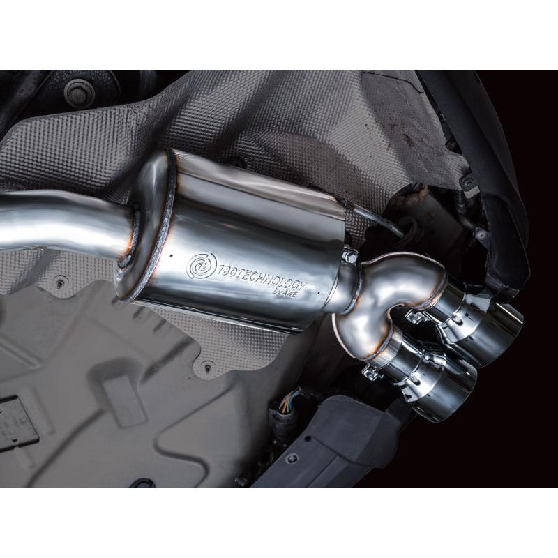 AWE Tuning 2020+ Ford Explorer ST Touring Edition Exhaust w/ Chrome Silver Tips-SR1 Performance