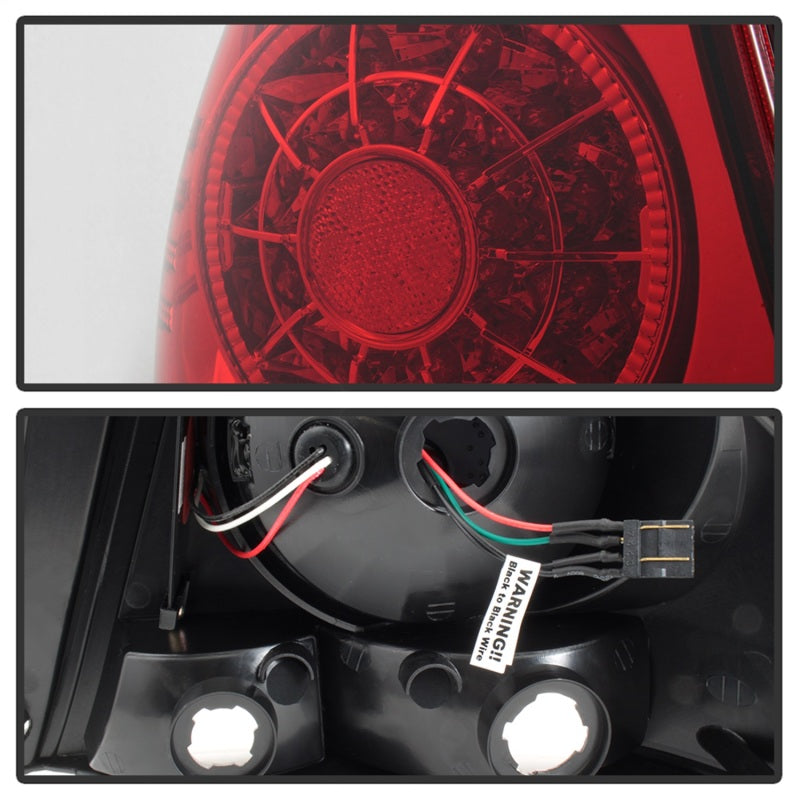 Spyder 01-03 Lexus IS300 LED Tail Lights - Red Clear ALT-YD-LIS300-LED-SET-RC-SR1 Performance