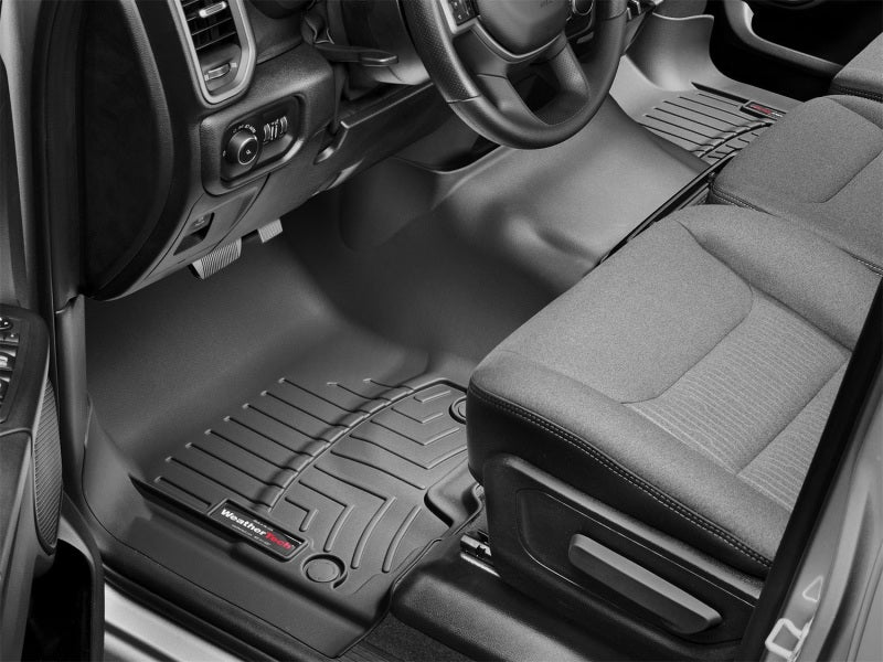 WeatherTech DigitalFit FloorLiner for 2019-2020 Dodge Ram 1500 Crew and Quad Cab Front - Black