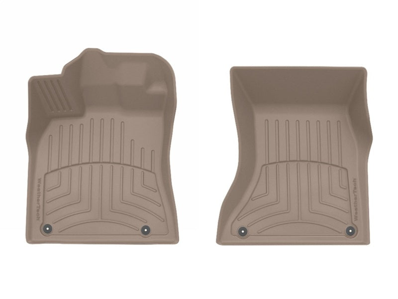 WeatherTech 15-25 Porsche Macan Rear FloorLiner HP in Tan - Part Number 452303IM