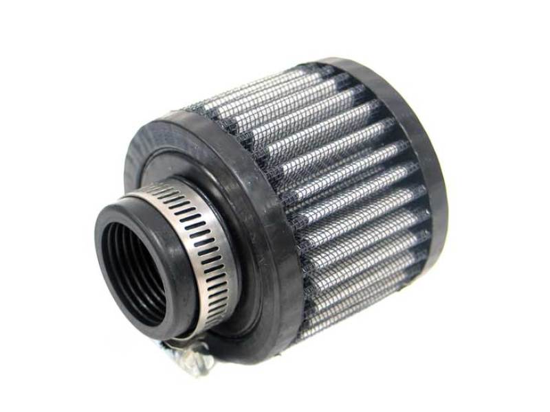 K&N 1.25in Flange ID x 3in OD x 2.5 inch H Rubber Base Crankcase Vent Filter-SR1 Performance