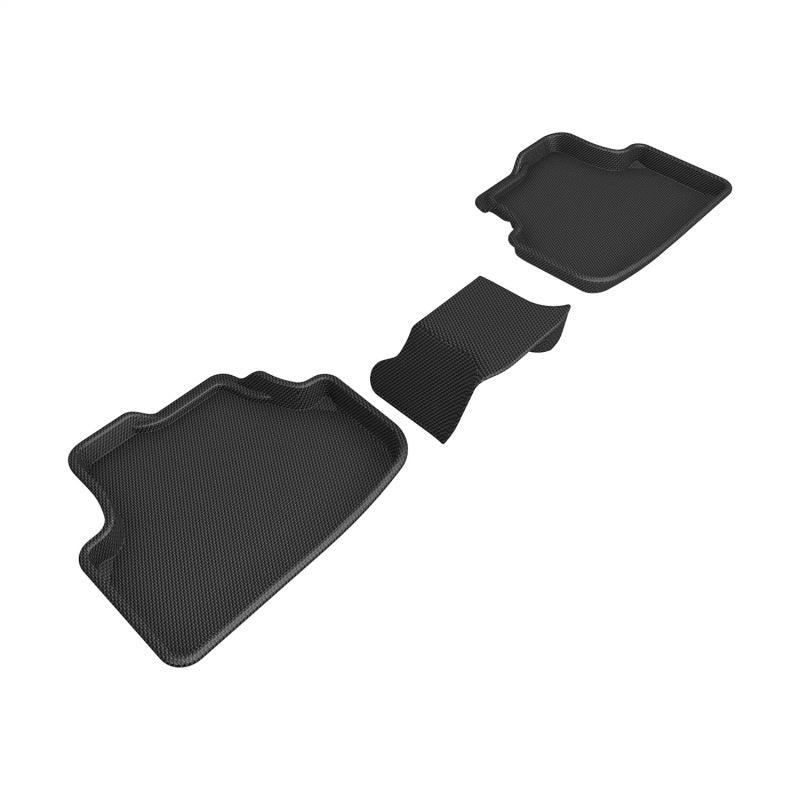 3D Maxpider 21-23 Volkswagen Gti/R Kagu Floor Mat- Black R2-SR1 Performance