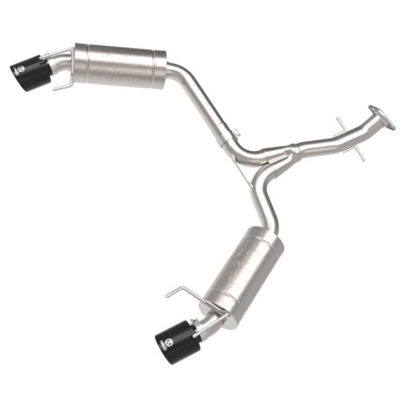 aFe POWER Takeda 06-13 Lexus IS250/IS350 SS Axle-Back Exhaust w/ Black Tips-SR1 Performance