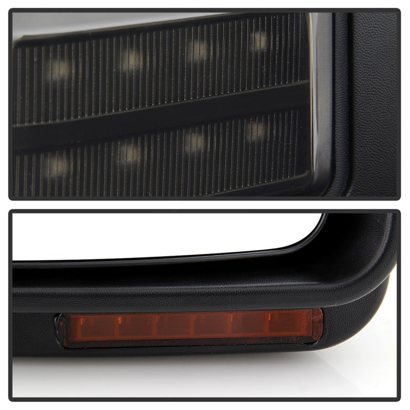 xTune 08-15 Ford F-250 SD Heated Adj LED Signal Power Mirror - Smk (MIR-FDSD08S-G4-PW-RSM-SET)-SR1 Performance
