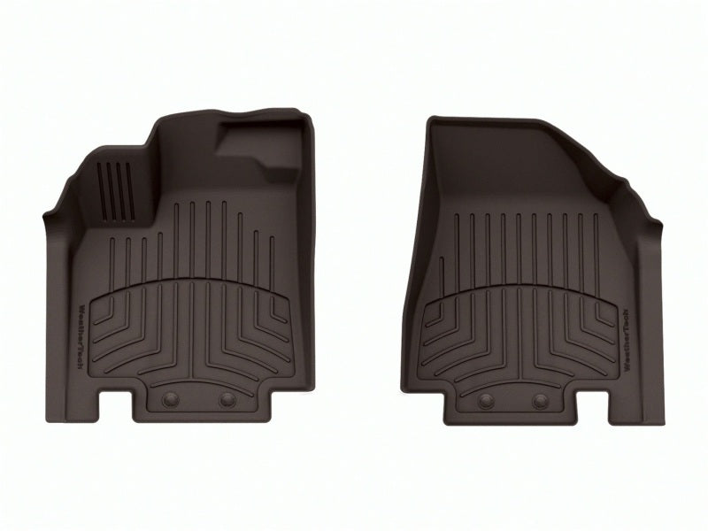 WeatherTech 22-24 Infiniti QX60 Front FloorLiner HP - Cocoa | Custom Fit All-Weather Protection