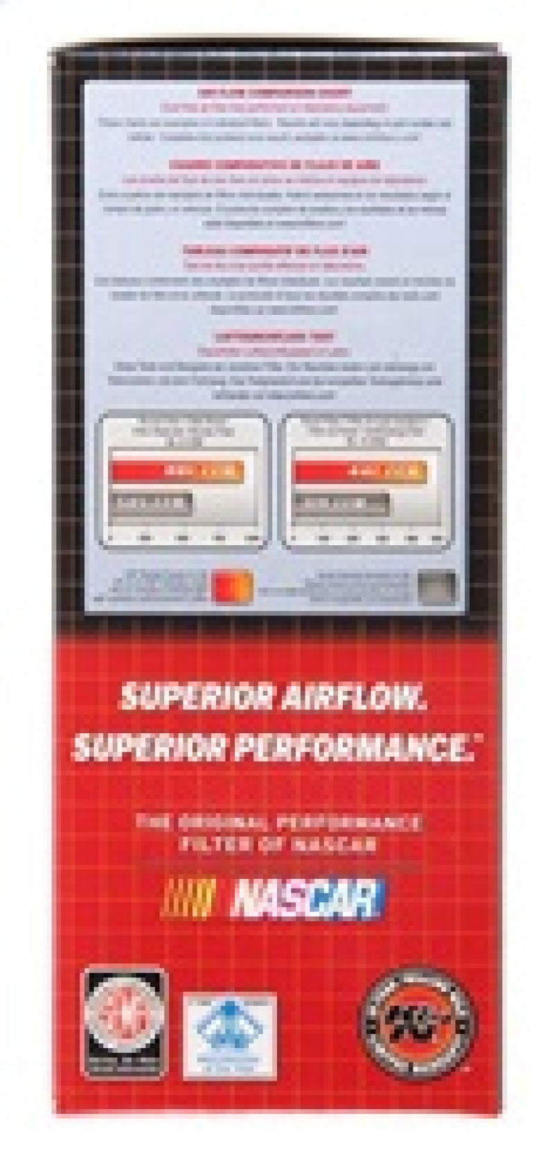 K&N Universal X-Stream Clamp-On Air Filter 3.5in Flg ID/4in OD/5.75in H-SR1 Performance