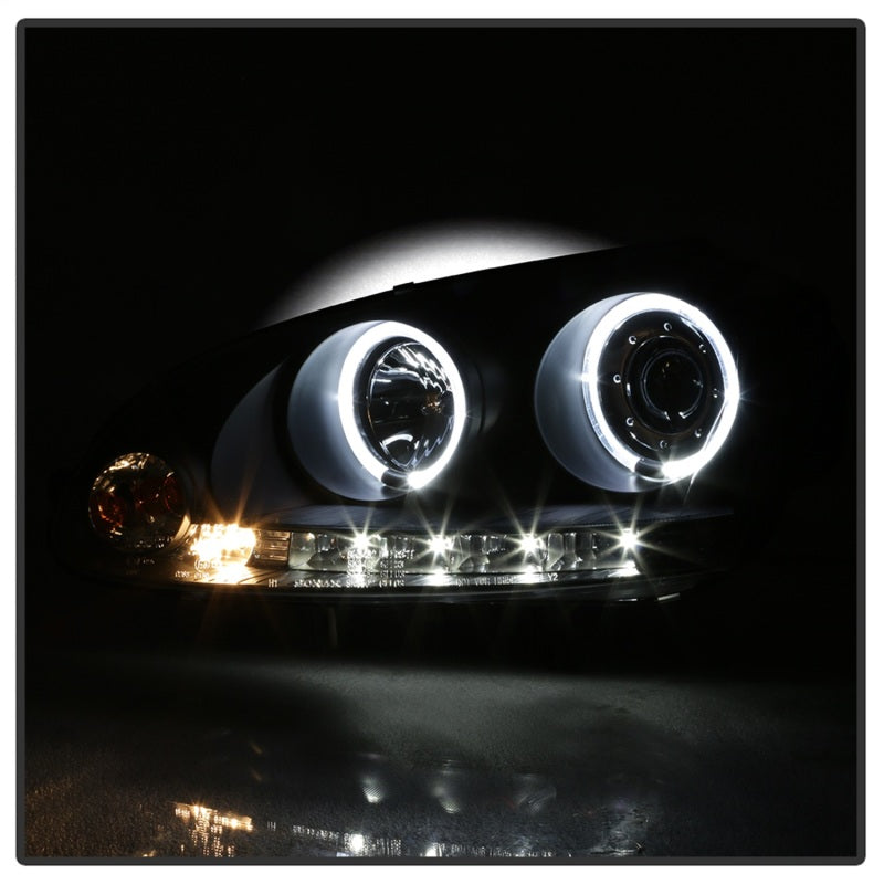 Spyder Volkswagen GTI 06-09/Jetta 06-09 Halogen Model Only - LED Halo DRL Black PRO-YD-VG06-HL-BK-SR1 Performance
