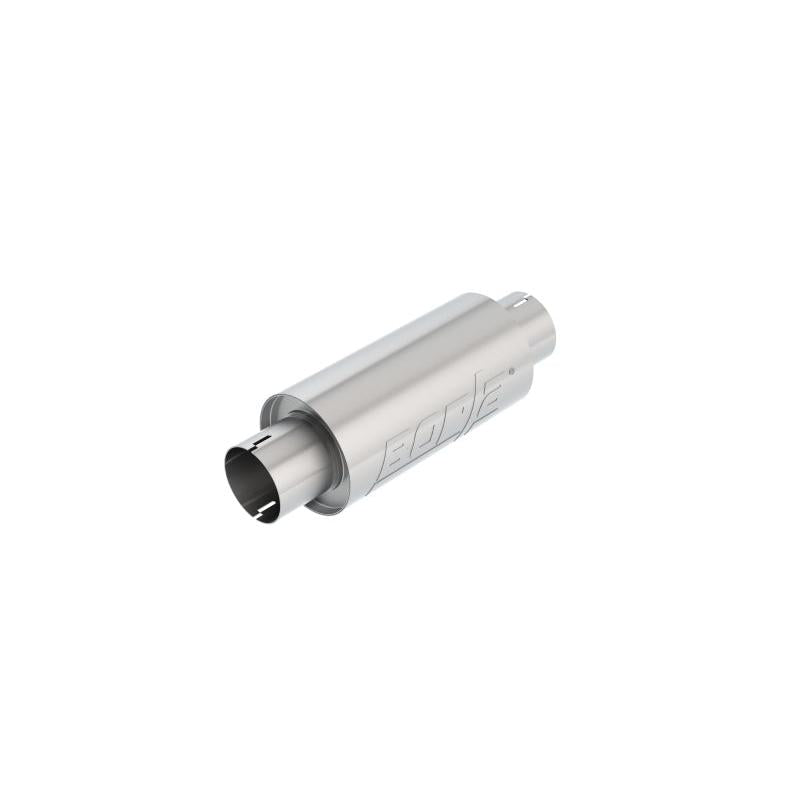 Borla Universal Resonator Option 3in Center/Center 5in Round x 10in - Notched Neck-SR1 Performance