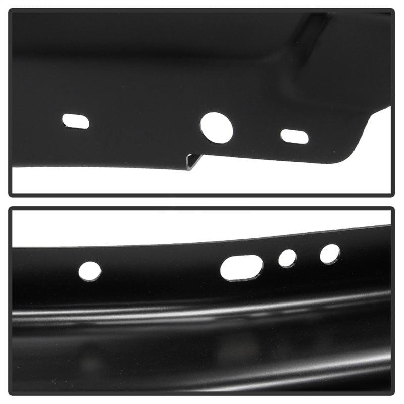 Spyder Ford F150 09-14 w/Fog Light Hole Front Bumper - Black (OEM # 9L3Z17757DPTM)-SR1 Performance
