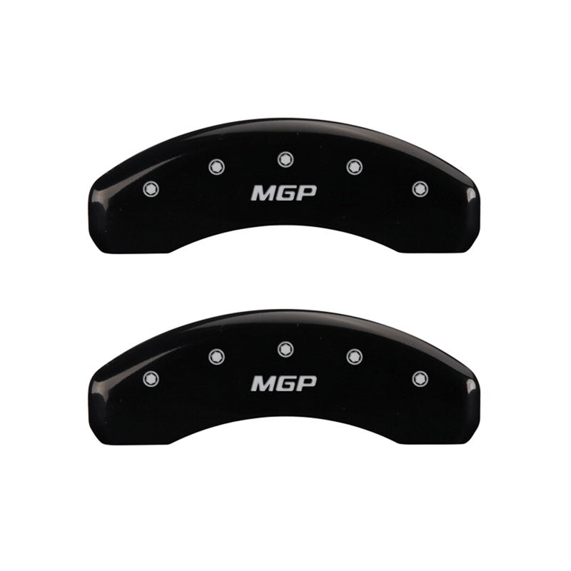 MGP Black Finish Caliper Covers for 2018-2019 Chevrolet Tahoe * Part Number 14254RMGPBK