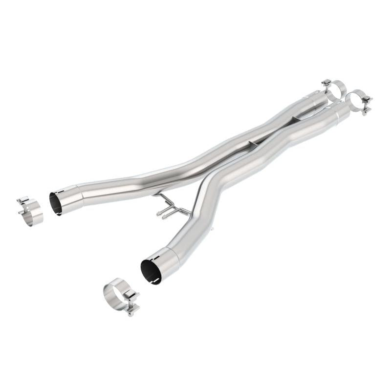 Borla 2014 Chevy Corvette Stingray X-Pipes (Smog Legal Cut and Clamp)-SR1 Performance