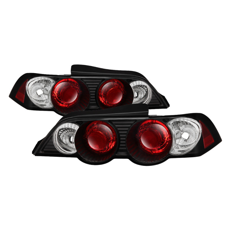 Spyder Acura RSX 02-04 Euro Style Tail Lights Black ALT-YD-ARSX02-BK-SR1 Performance