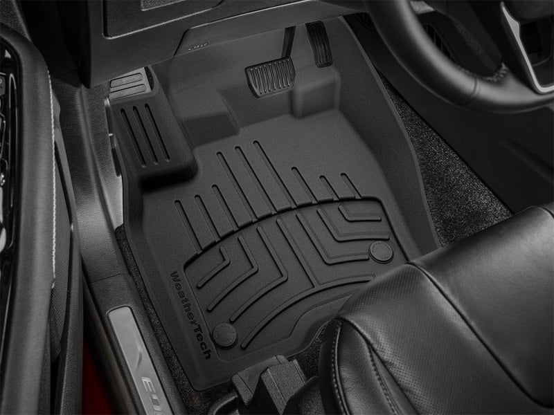 WeatherTech 2015+ Ford Edge Front FloorLiner HP - Black, Part Number 448151IM