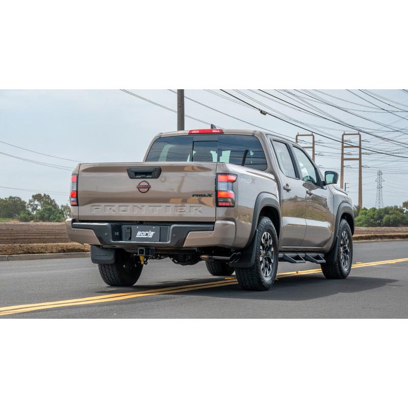 Borla 22-24 Nissan Frontier S-Type Cat Back System - Black Chrome-SR1 Performance