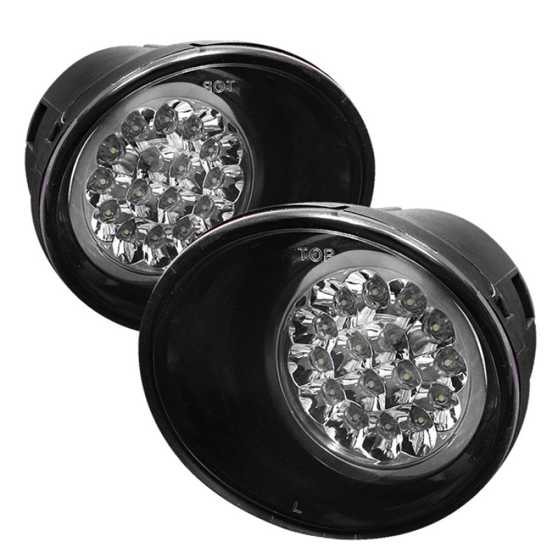 Spyder Nissan Titan 04-12/Nissan Armada 04-12 LED Fog Lights w/Switch Clear FL-LED-NT04-C-SR1 Performance
