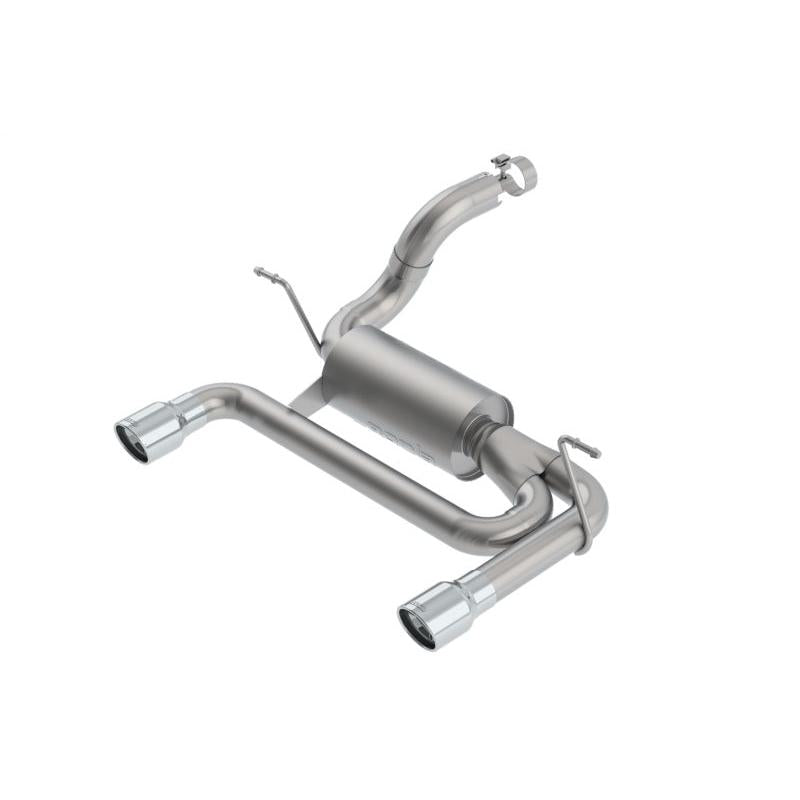 Borla 2018 Jeep Wrangler JL/JLU 3.6L 2DR/4DR S-Type SS Axle Back Exhaust w/3.5in Tips-SR1 Performance